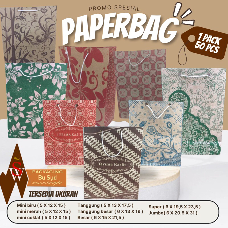 

ECERAN PER PCS — PROMO GROSIR- Termurah di shopee HARGA PABRIK DISKON BESAR!!! PROMO GROSIR- Termurah di shopee MURAH Tas Kertas Mini wadah snack batik paper bag syukuran hajatan Tas Kertas Snack Mini, tanggung, besar, super, jumbo . peperbag