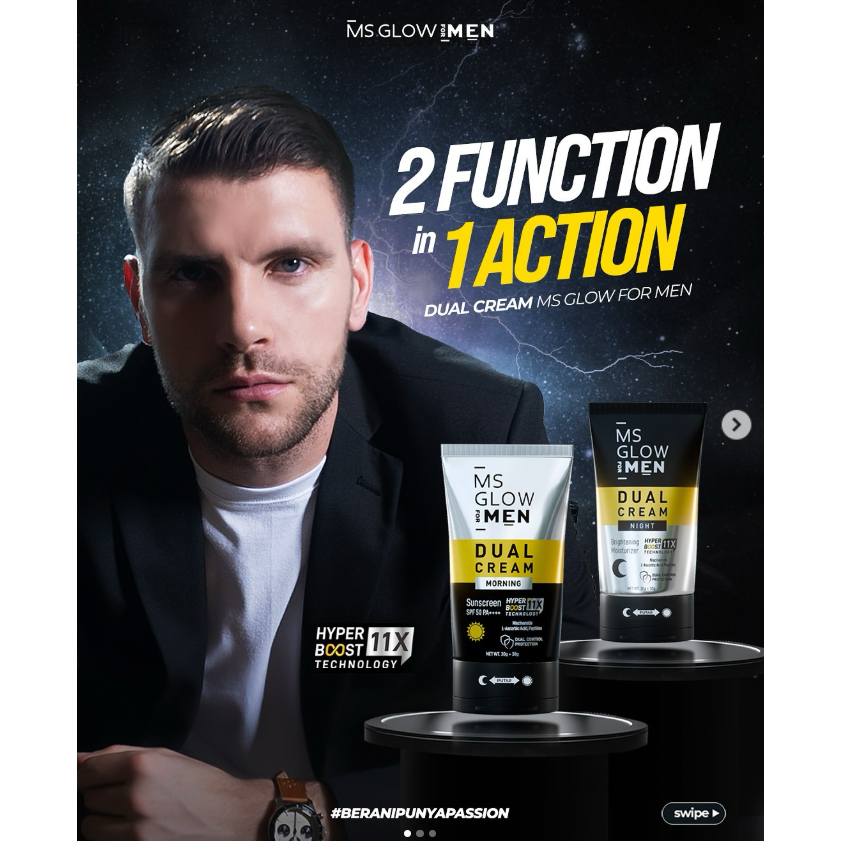 CREAM MEN - MS GLOW FOR MEN