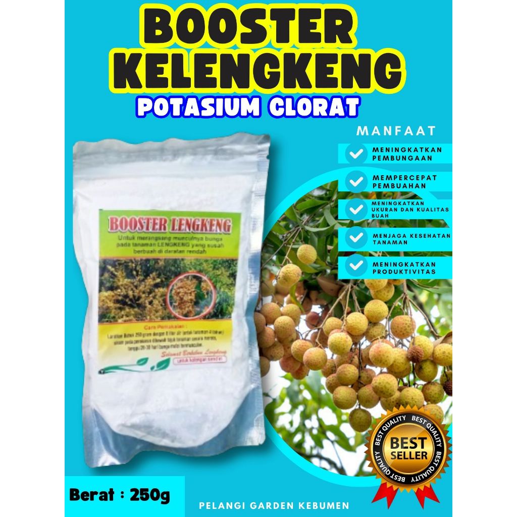 UNGGULAN  Booster Kelengkeng Organic, Booster Kelengkeng Okulasi, Booster Kelengkeng Potasium250 gra