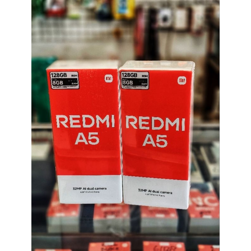 REDMI A5 Ram 4/128Gb Baru segel garansi resmi