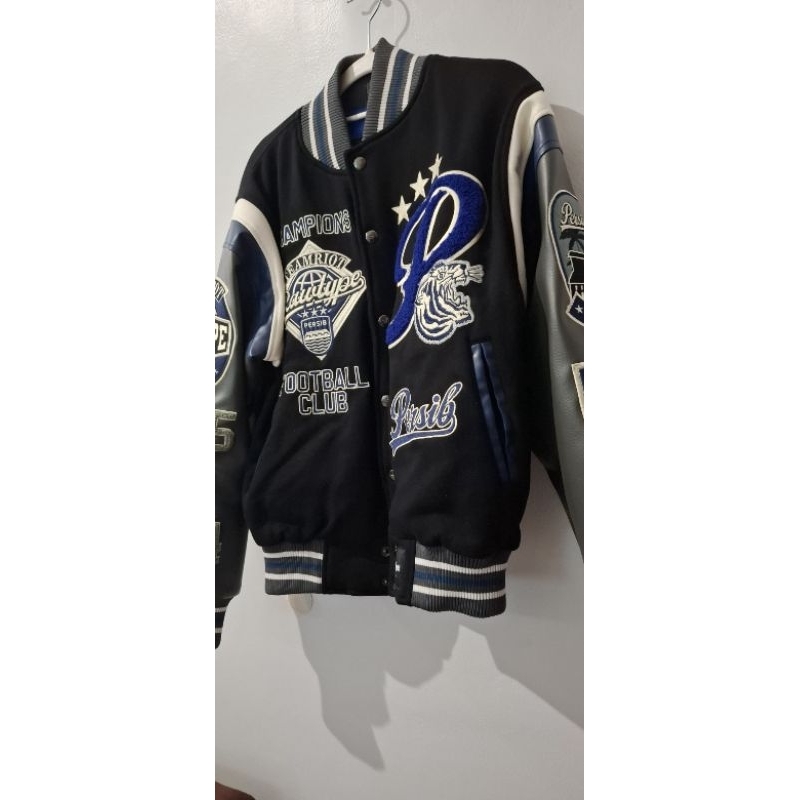 [TURUN HARGA] Jacket Varsity Champion Persib x Rawtype Riot