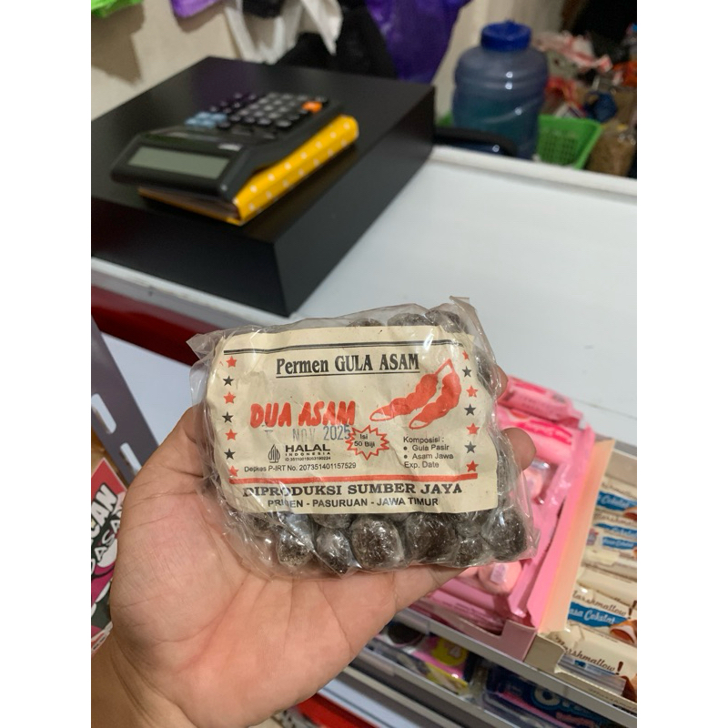 

Permen Gula Asam Isi 50 Biji