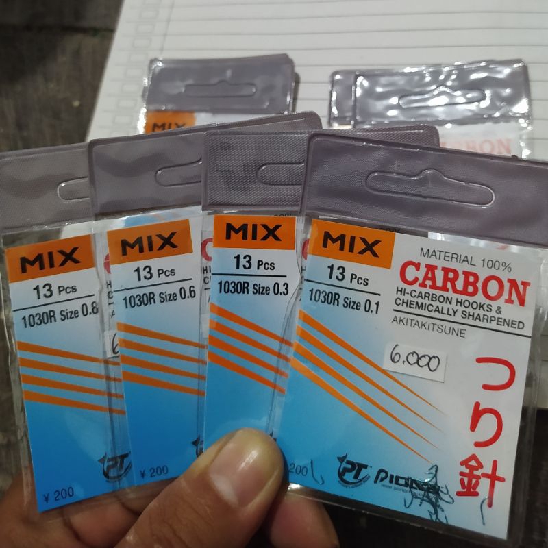 Kail Mix Carbon 1030 Akita Kitsune Dengan Lubang