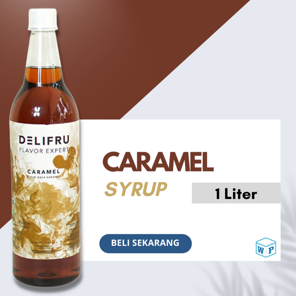 

Delifru Syrup Caramel 1 Liter - Sirup Karamel Premium