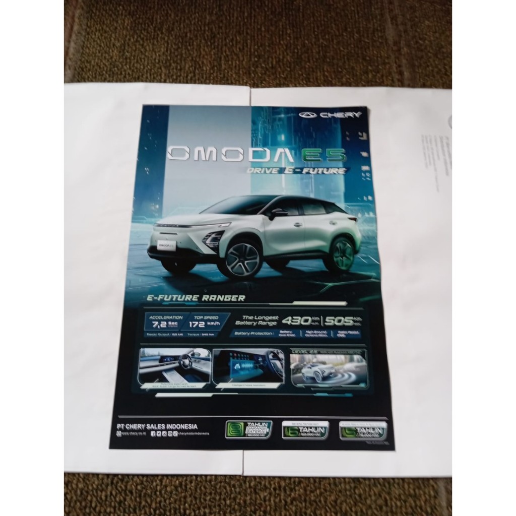 Brosur Mobil Chery Omoda 2024