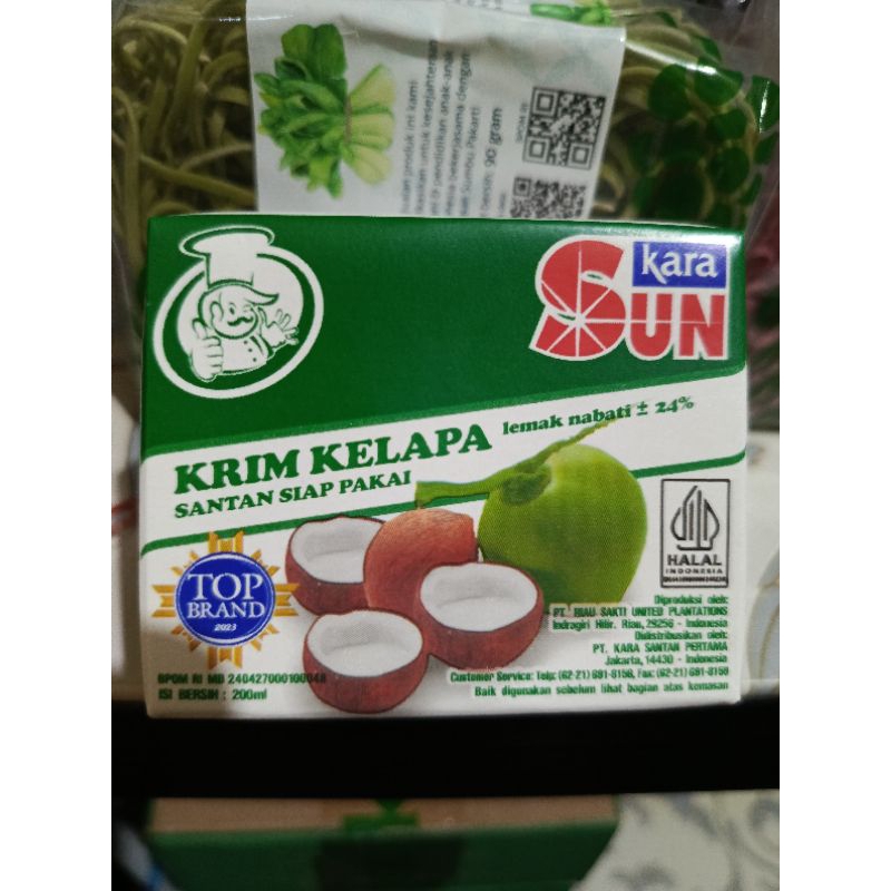 

Sun Kara Santan 200ml