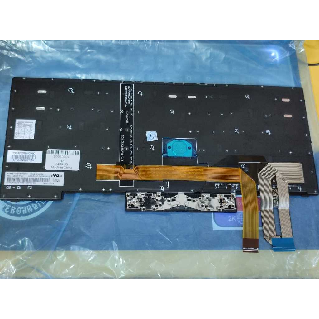 Keyboard Lenovo Thinkpad E480 L480 T480 Yoga T480s T490 Backlight