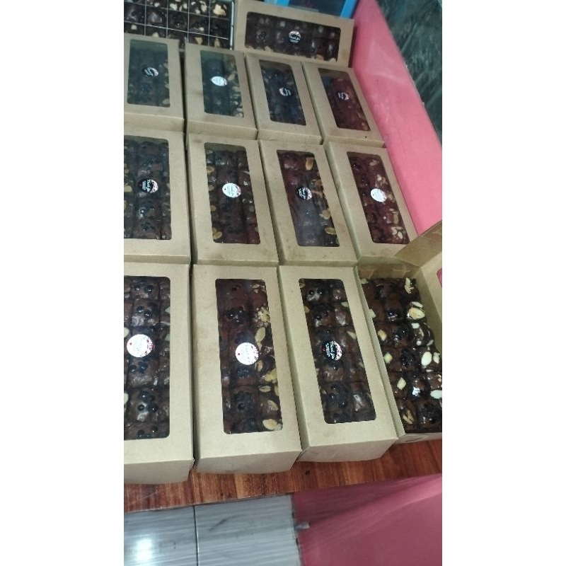 

brownis panggang/fudgie brownies