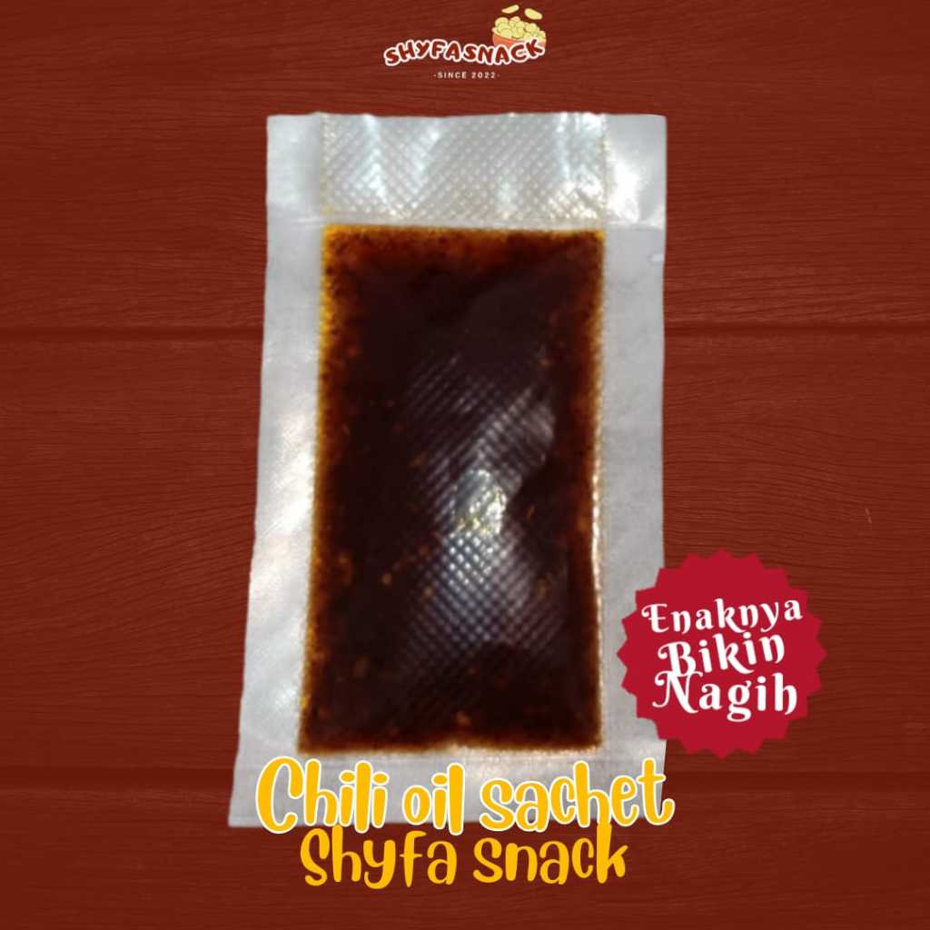 

CHILI OIL VIRAL SHYFA SNACK 20 GRAM