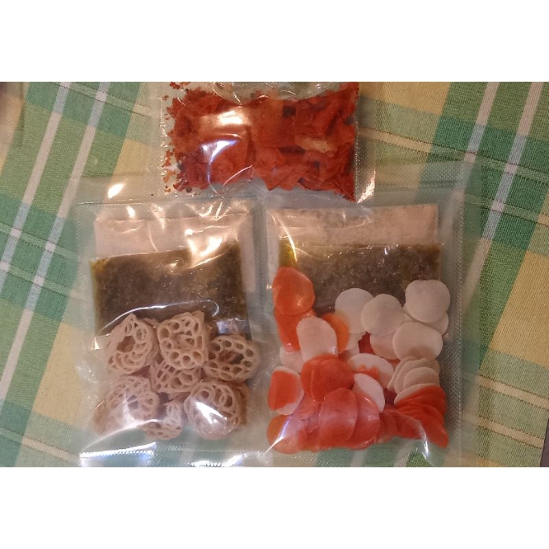 

seblak jadul seblak cabe ijo seblak kerupuk bundling kripset