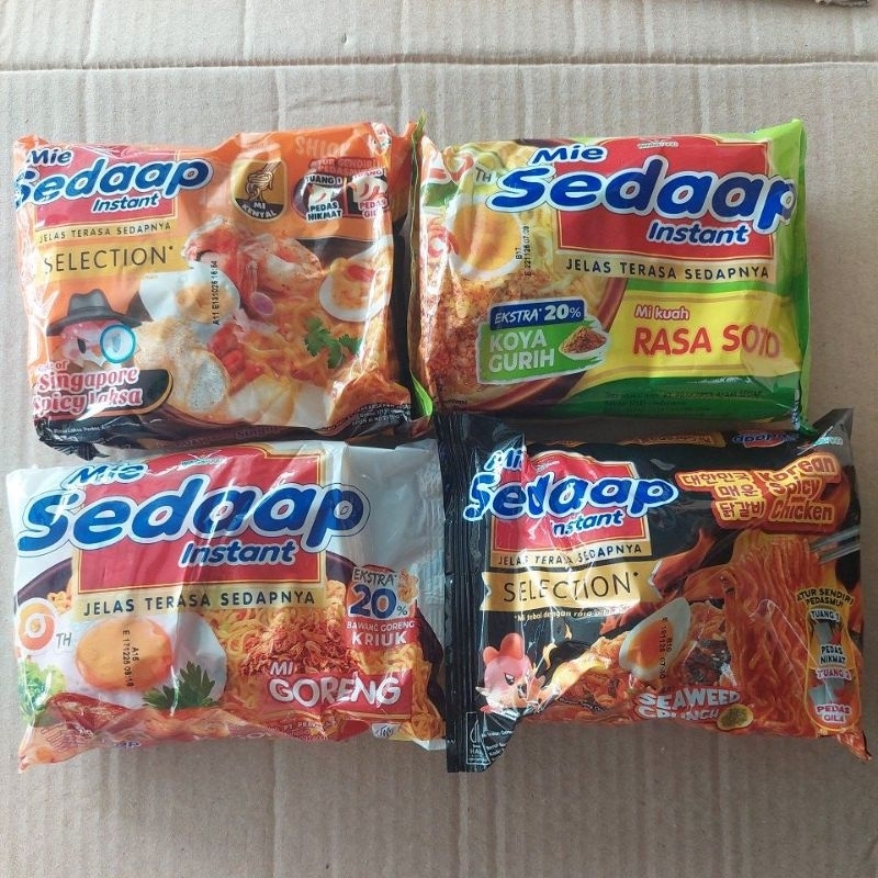 

Mie Sedaap Kuah dan Goreng Lengkap Semua Varian