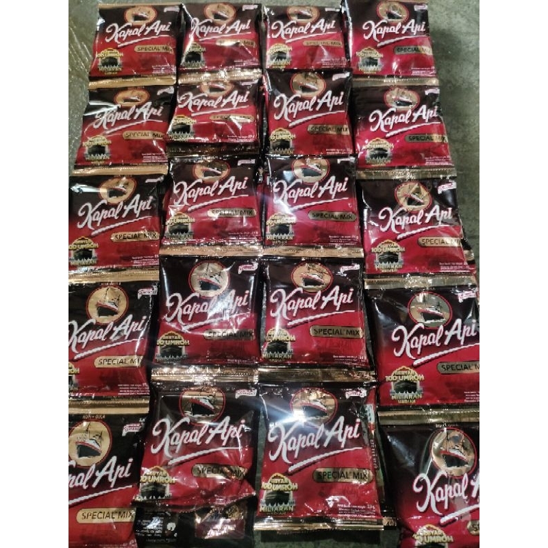 

Kapal Api Special Mix (kopi +gula) 1 renceng 10 sachet