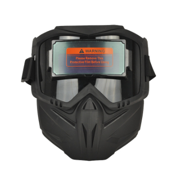 ✨COD✨Helm Las gelap terang Dimming True Color Welding Mask Kacamata Topeng las listrik full wajah