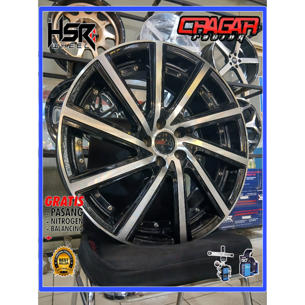 Velg Mobil Ring 21 Lubang 5 Buat Crv Alphard Cx5 Santafe Palisade Dll - Hsr Ciao Ring 21