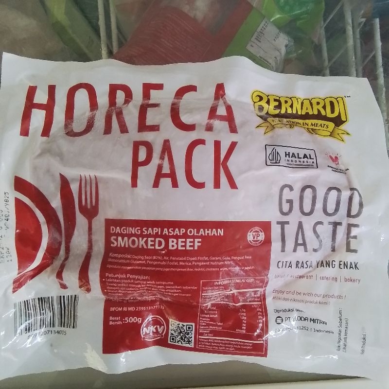 

Bernardi Horeca Pack Smoke Beef 500gr