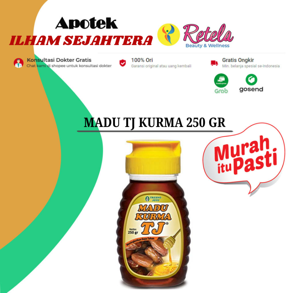 

MADU TJ KURMA 250 GR