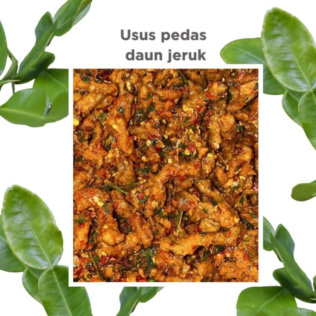 

Lezatoz_Genz Irey- Keripik Usus Ayam Crispy Pedas Daun Jeruk 100Gr Ikripik Usus Viral