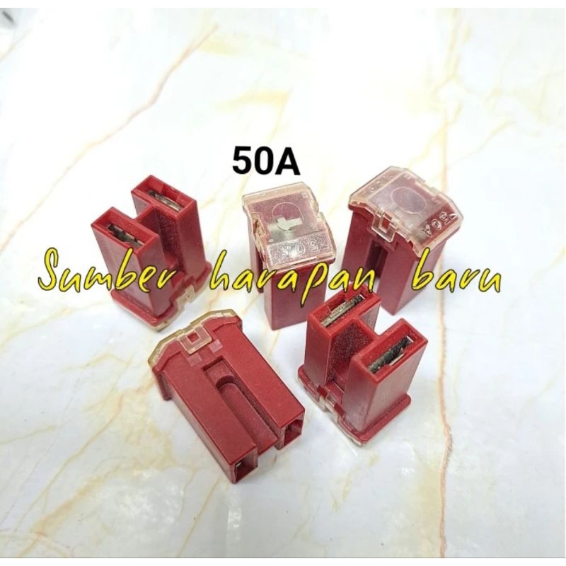 Sekring Pusat Besar Fuse Center 50A 50 Ampere Sikring Mobil
