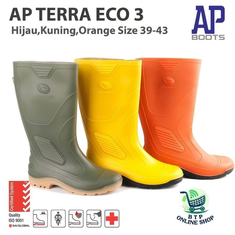 Sepatu AP Boots Terra Eco 3. 100% Original AP Boots.