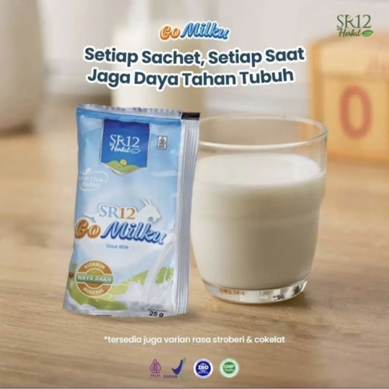 

Gomilku SR12 sachet susu gomilku sr12 saset susu kambing etawa susu rendah lemak susu rendah gula susu herbal