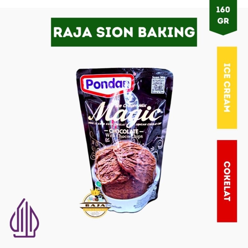 

PONDAN Ice Cream 160gr - Chocolate With Chocochips