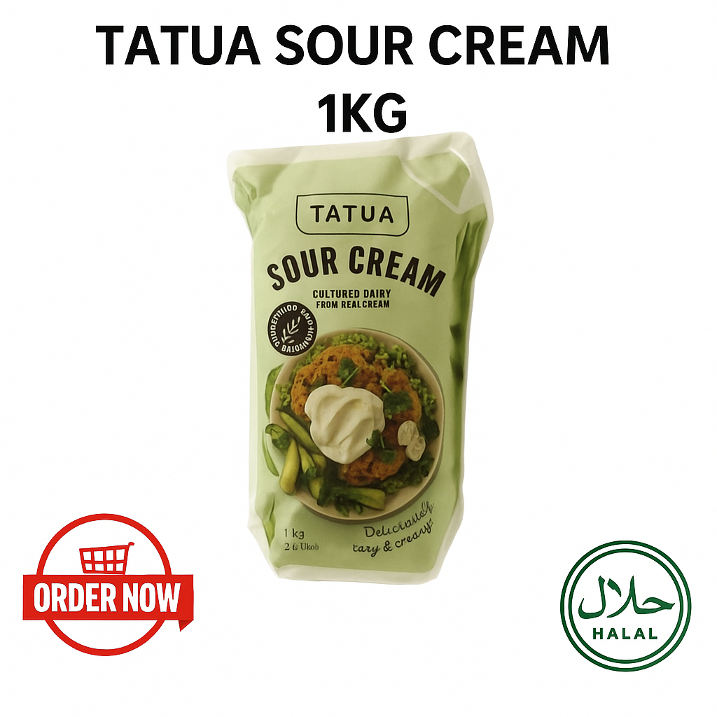

TATUA SOUR CREAM 1 KG - SOURCREAM IMPORT NEW ZEALAND BAHAN KUE