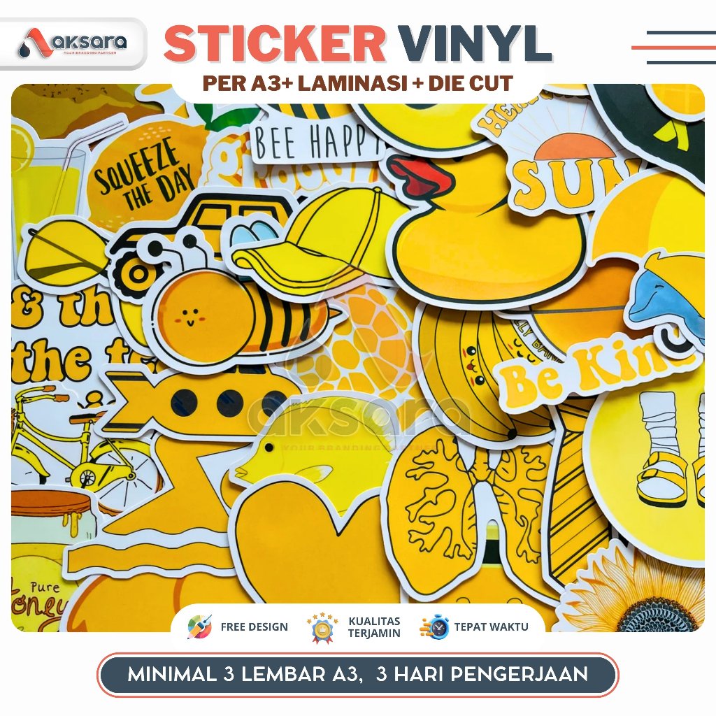 

A3+ Sticker Vinyl vinil Graftak Stiker logo Sticker Komunitas Sticker Custom Sticker Premium