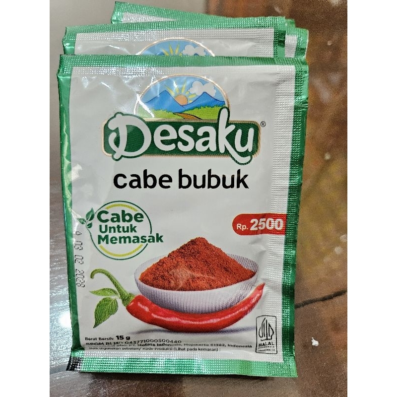 

Desaku Cabe Bubuk 15gr