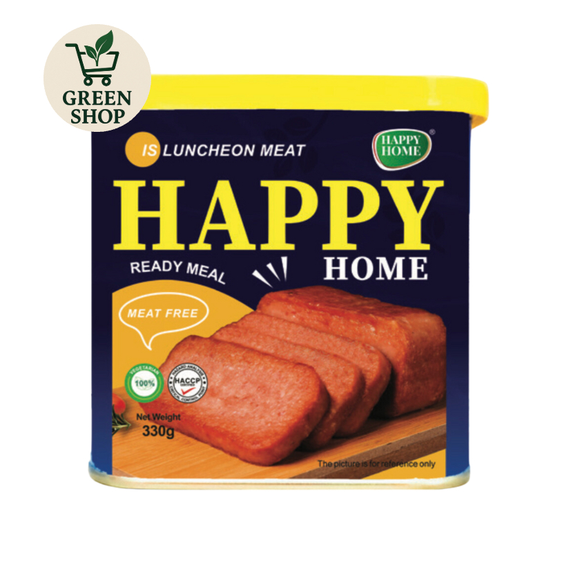 

HAPPY HOME Luncheon Meat Vegetarian/Daging Luncheon Vegetarian