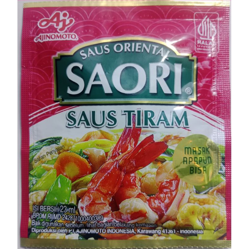 

Saori Saus Tiram Sachet 23ml