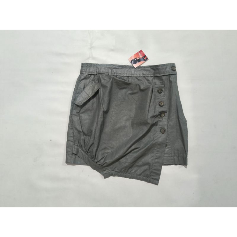 Rok pendek Franco Asimetris wrap mini skirt