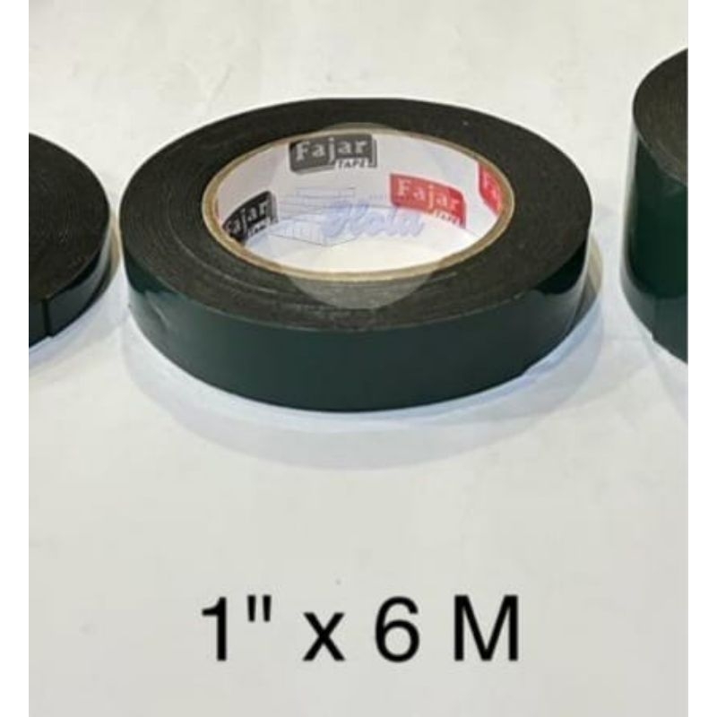 

Double foam/Double foam tape fajar 1 inch x 6m