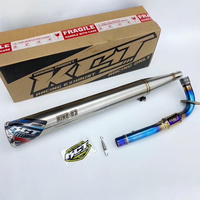 KNALPOT MODEL STANDAR RACING HONDA WIN ORIGINAL KCT RACING