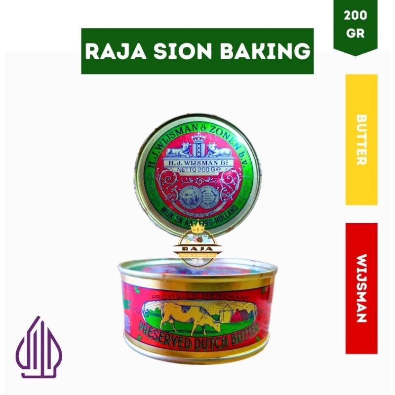 

Wijsman Butter 200gr / Mentega Wisman