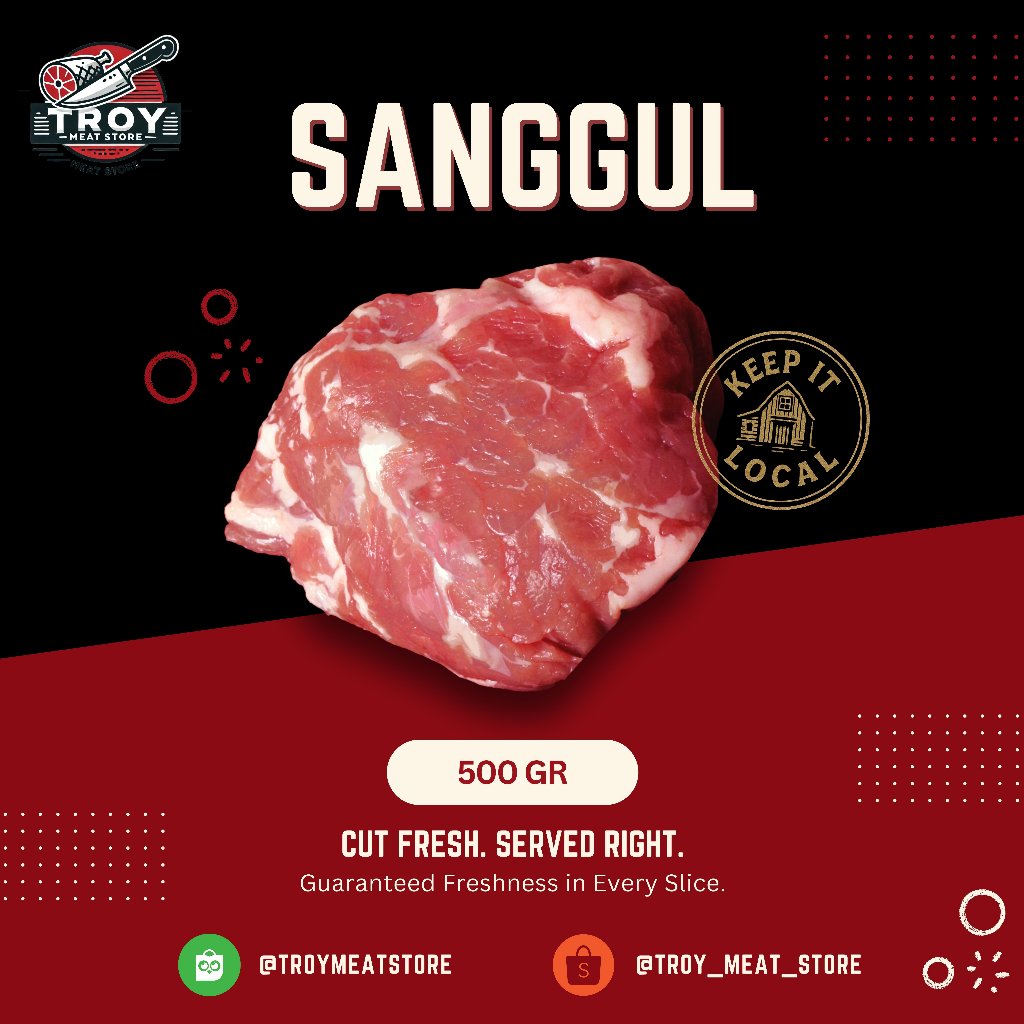 

Sanggul Daging Sapi 500 Gram