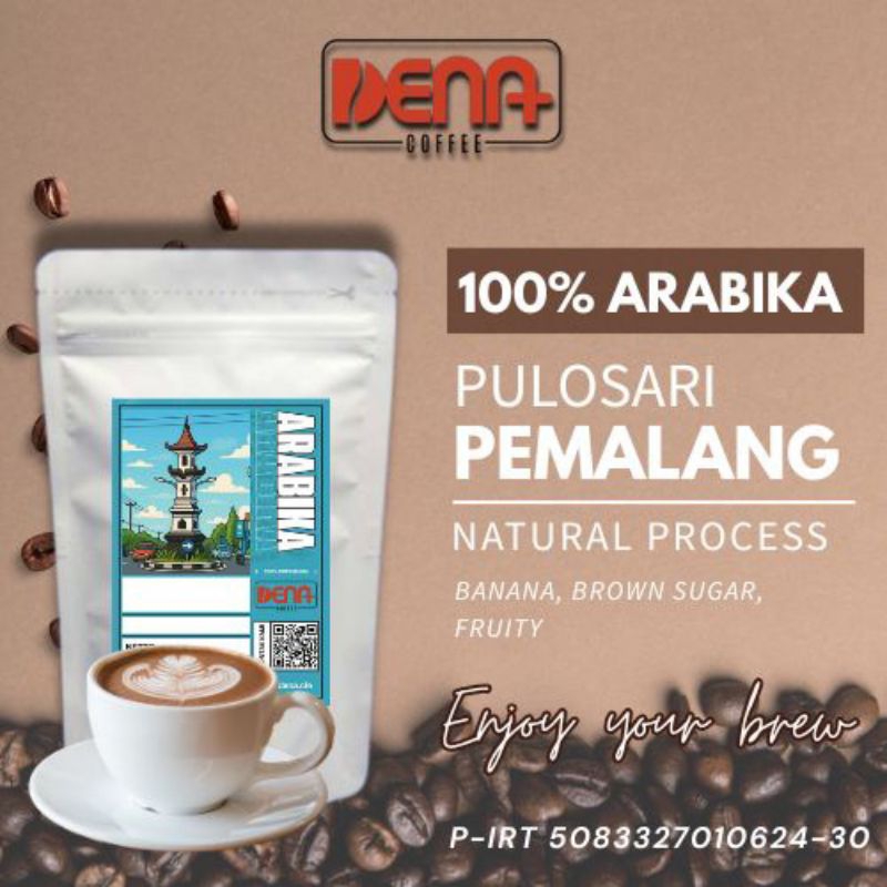 

Kopi Bubuk Arabika Pemalang Natural Process - 100% Kopi Murni
