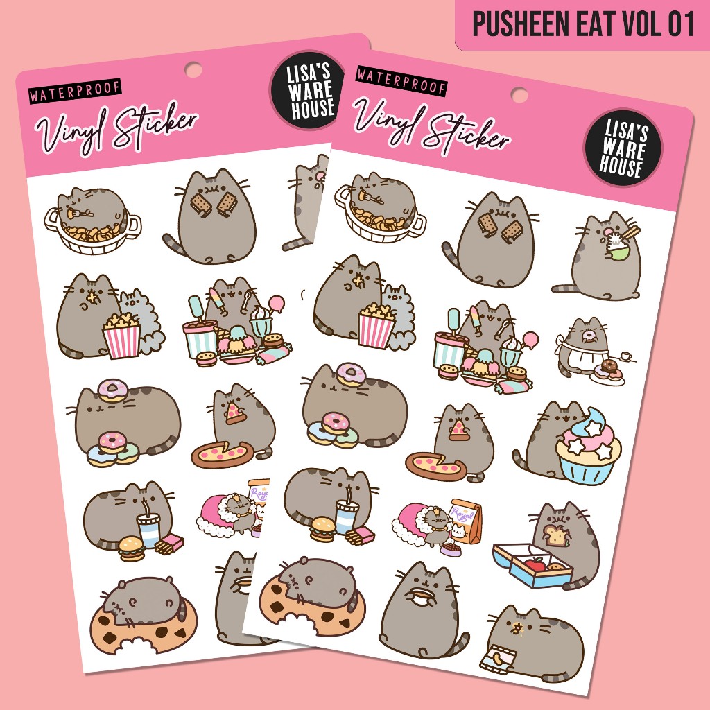 

Sticker Pusheen Eat Volume 01