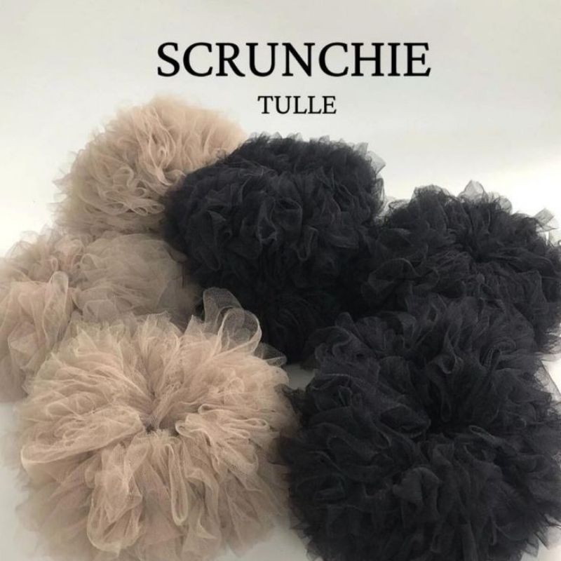 Scrunchie Hijab Tile bervolume Scrunchie Tile Jumbo Premium