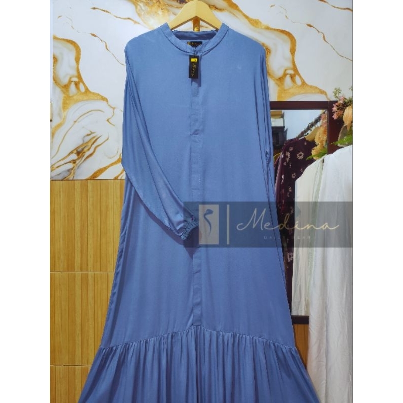 Gamis Polos Cantik/Gamis Simple Elegan/Gamis Nyaman