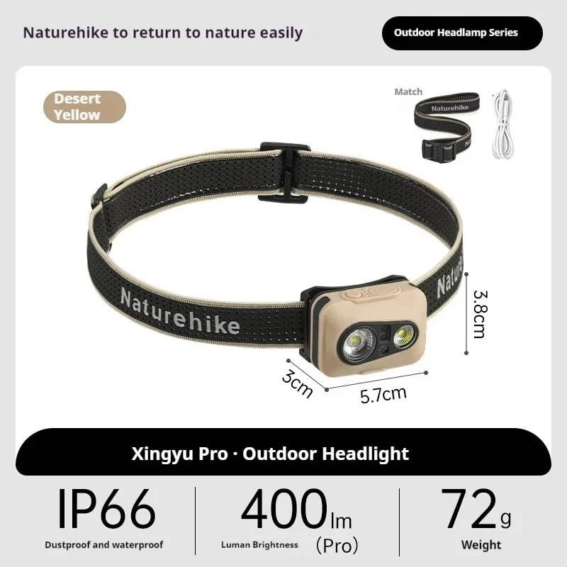 HEADLAMP OUTDOOR UL XINGYU PRO NATUREHIKE CNK2450ZM015