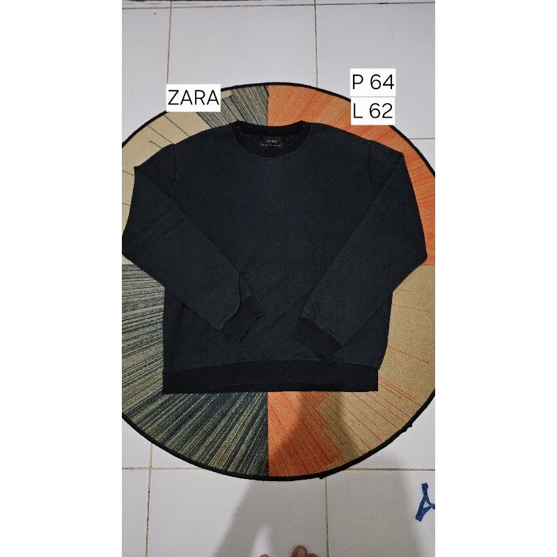 Crewneck zara skull black
