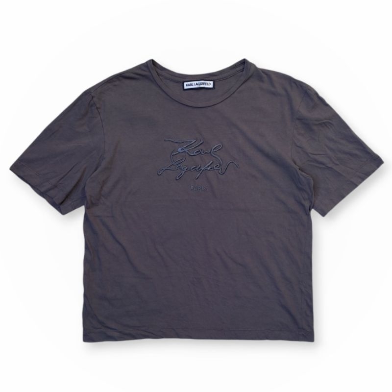 Karl Lagerfeld Embroidered T-shirt
