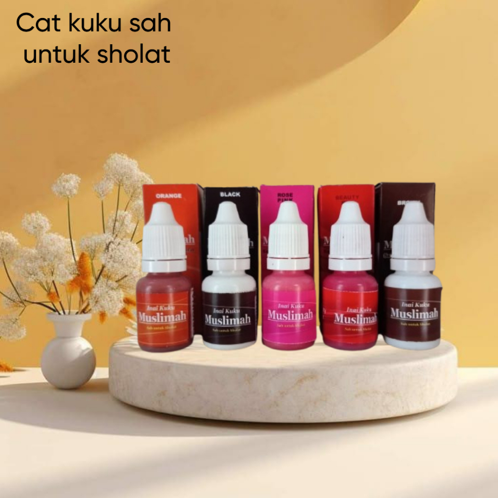 Inai Kuku Halal Untuk Sholat Pacar Kuku Halal Cat Kuku Tahan Lama