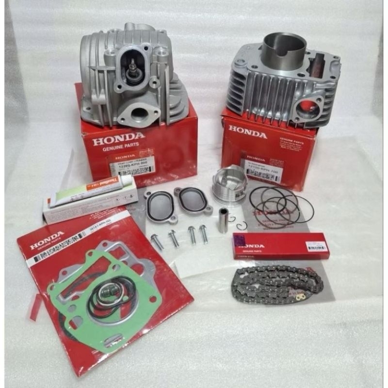 Blok Seher + Cylinder Blok Head Komplit KPH Honda Karisma, Supra x 125 karbu, Kirana Ori