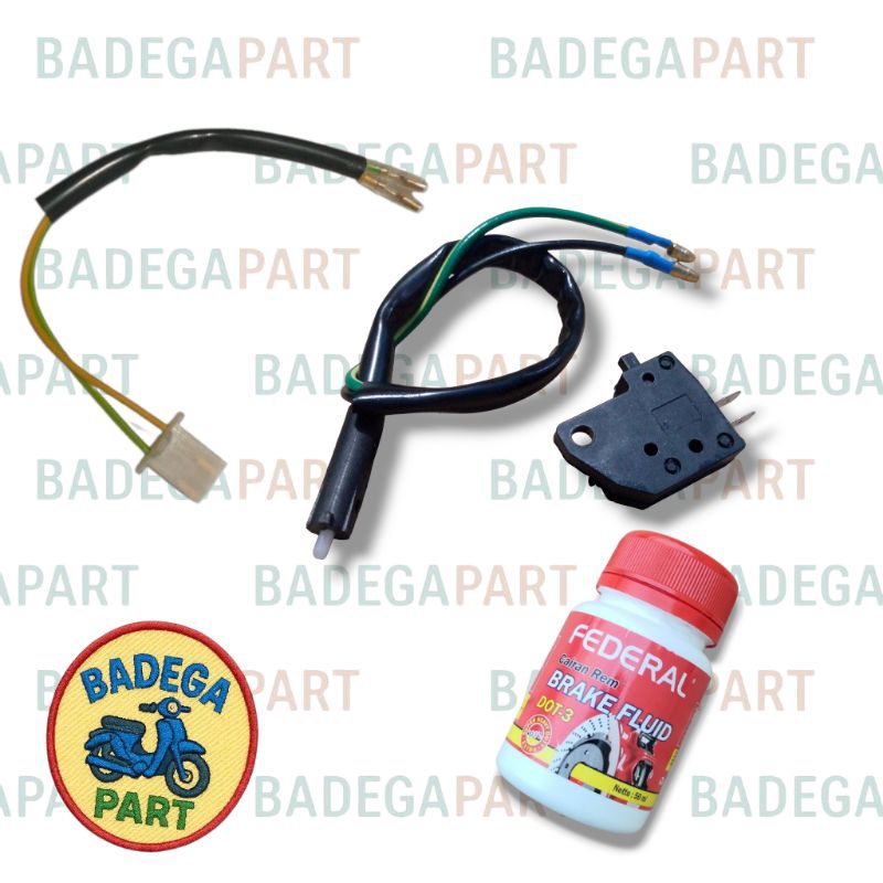 paket socket sambungan kabel switch rem Vario 125/150/switch rem depan belakang vario 125/150 plus m