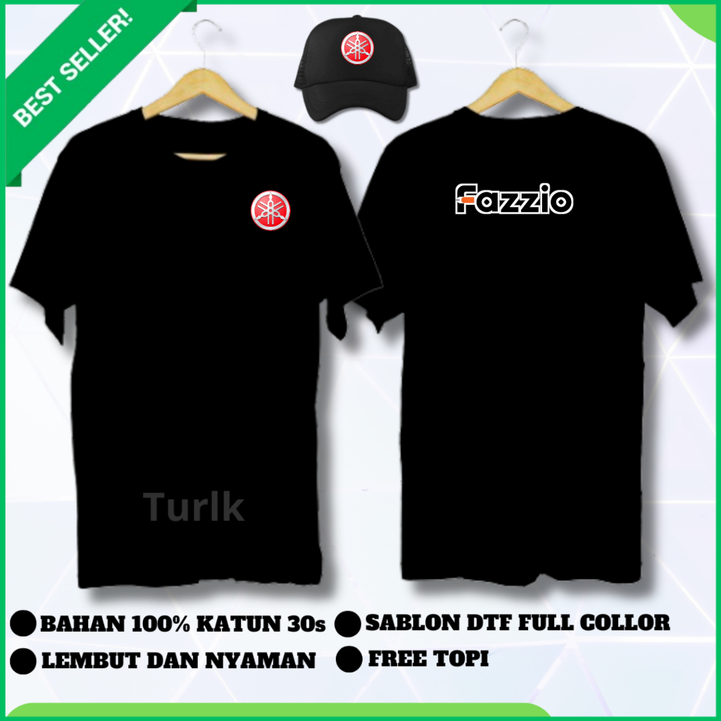 Kaos Fazzio Tshirt Yamaha fazzio Custom