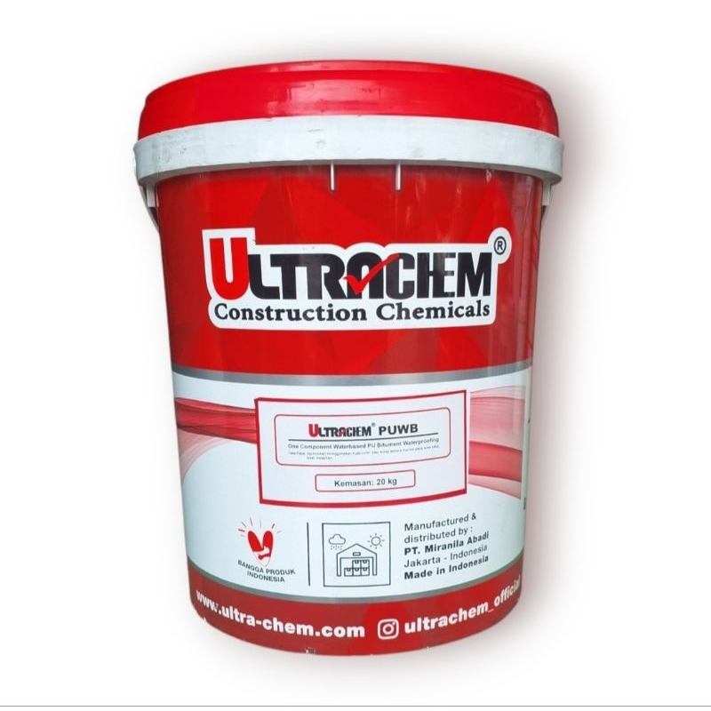 Ultrachem PUWB PU Bitument Waterproofing 20 Kg