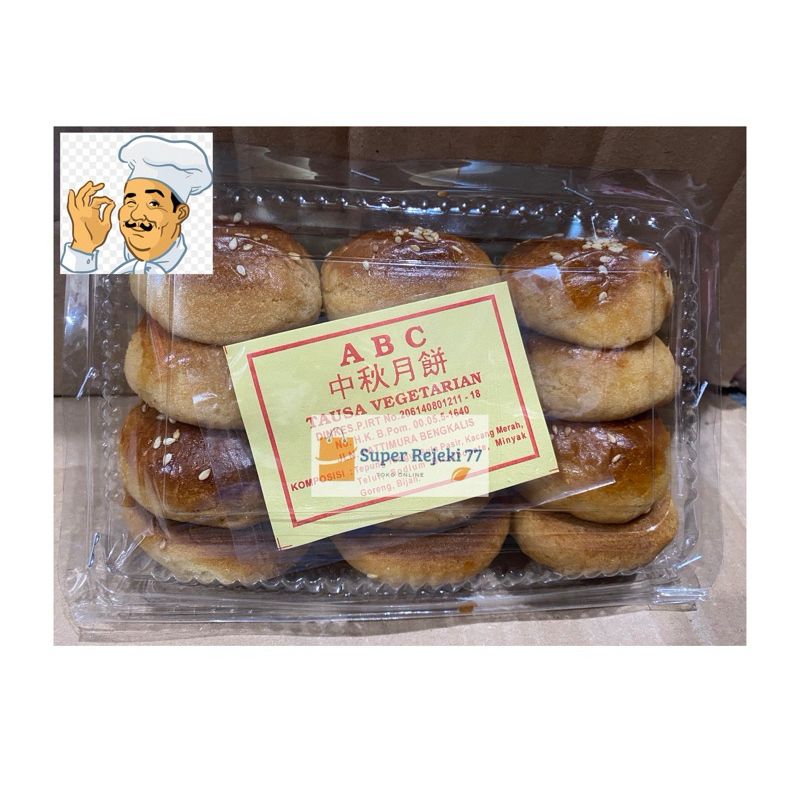 

ABC Kue Kacang Merah vegetarian Bakpia Kacang merah Bak pia Kue Bulan mini