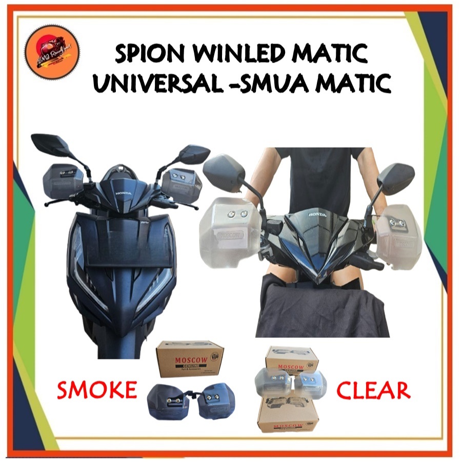 HANDGUARD MOTOR PELINDUNG TANGAN MOSCOW MOTOR BEBEK BEAT VARIO SCOOPY