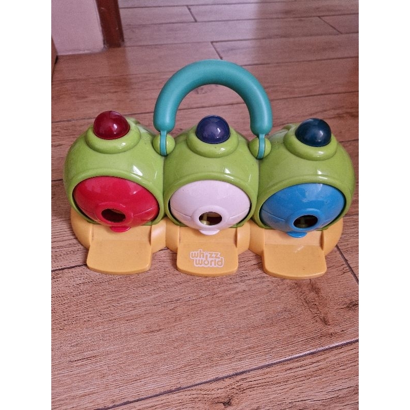 Preloved Mainan Anak Whizz World ELC Mobil Magnet dan Garasi